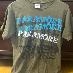 vintage 2000s paramore shirt